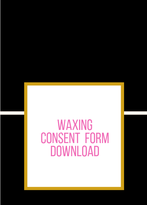 Customized Waxing Consent Form