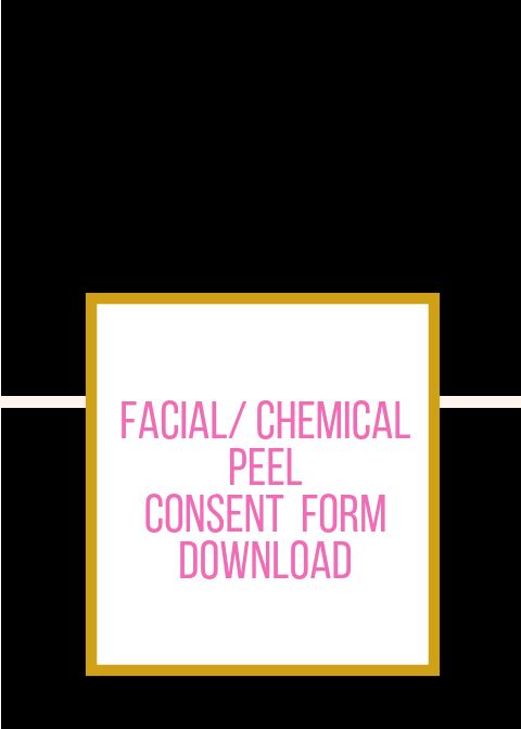Customized Facial/ Chemical Peel Consent Form