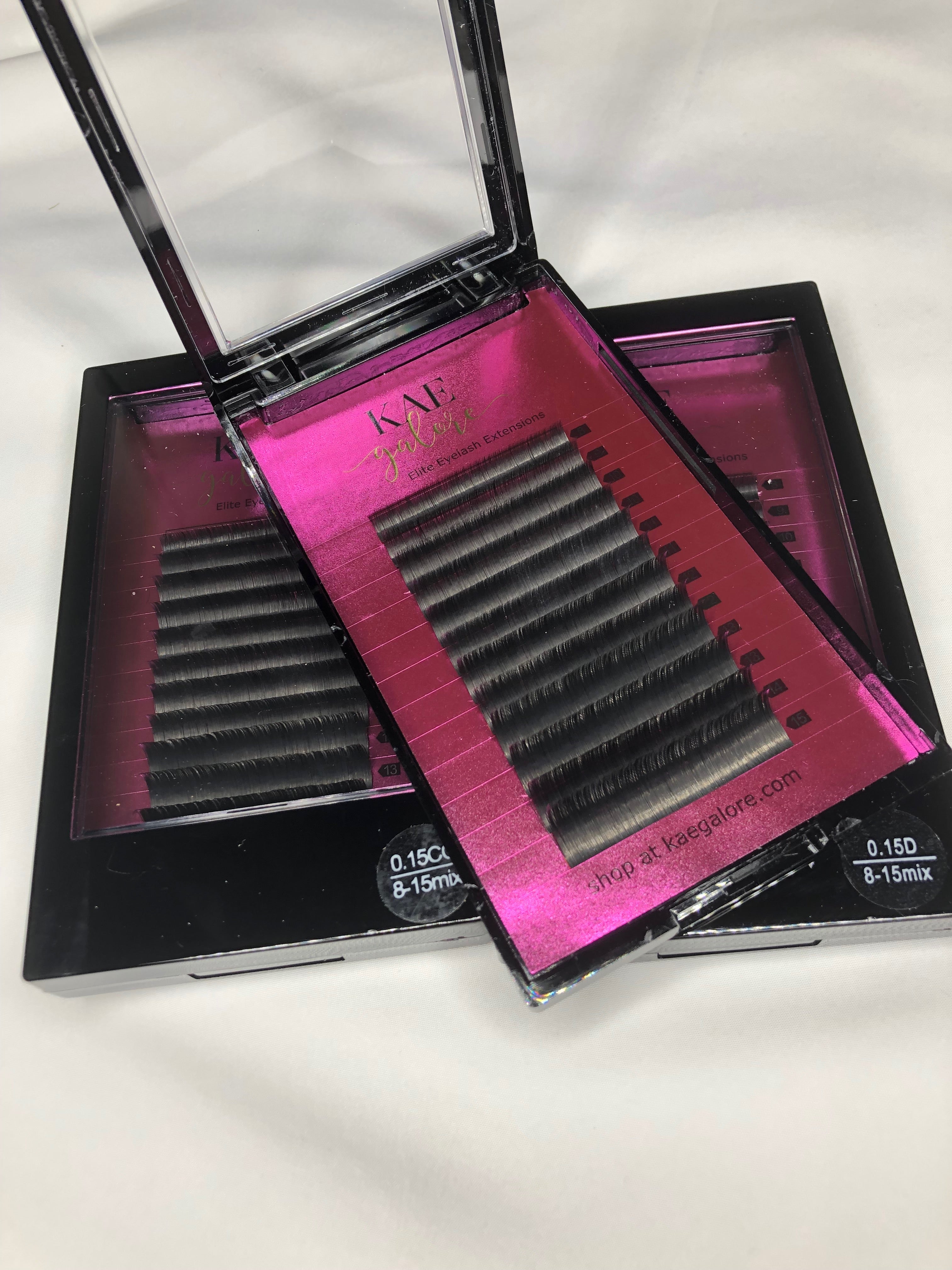Featherweight Flat Lashes 0.20 Mixed Tray 8-15mm